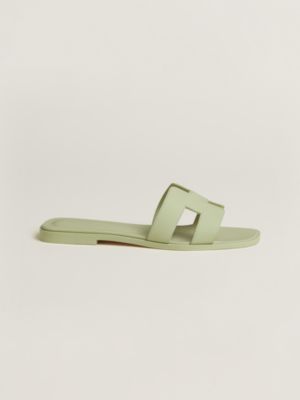 HERMÈS エルメス オラン サンダル ライトグリーン36.5 Oran sandal | Hermès Denmark